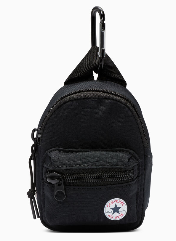Portachiavi a forma di Zaino Converse Mini Go 2 Pouch - Nero