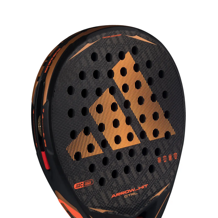 Racchetta da Padel Adidas Arrow Hit Ctrl 2026 - Nero