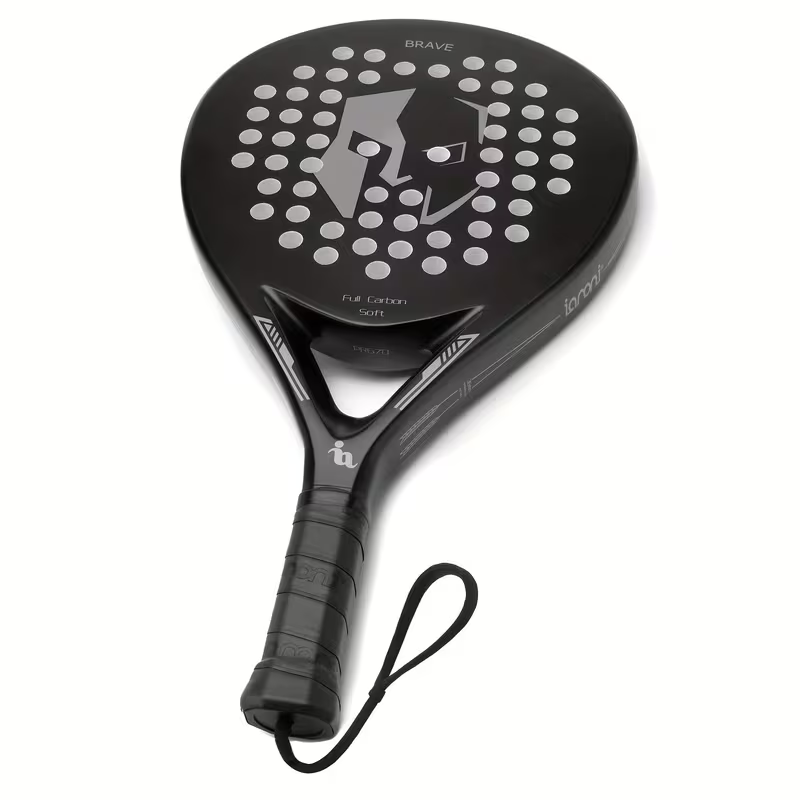 Racchetta da Padel Ianoni Full Carbon Soft - Nero