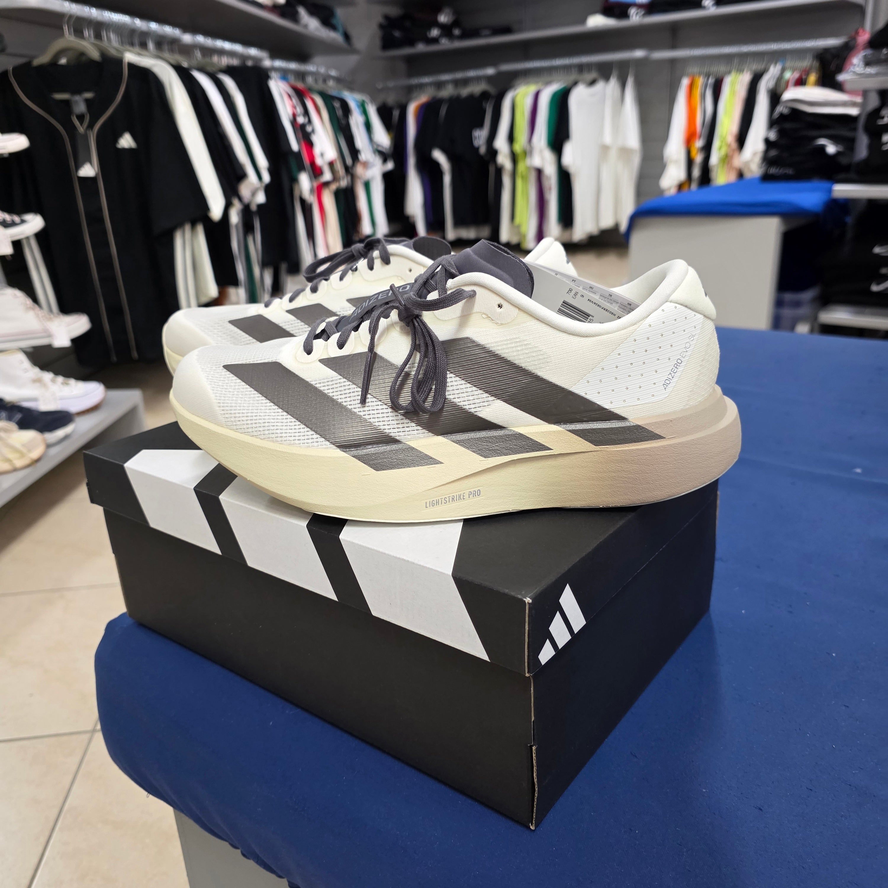 Scarpe Uomo Adidas Adizero Evo SL - Beige
