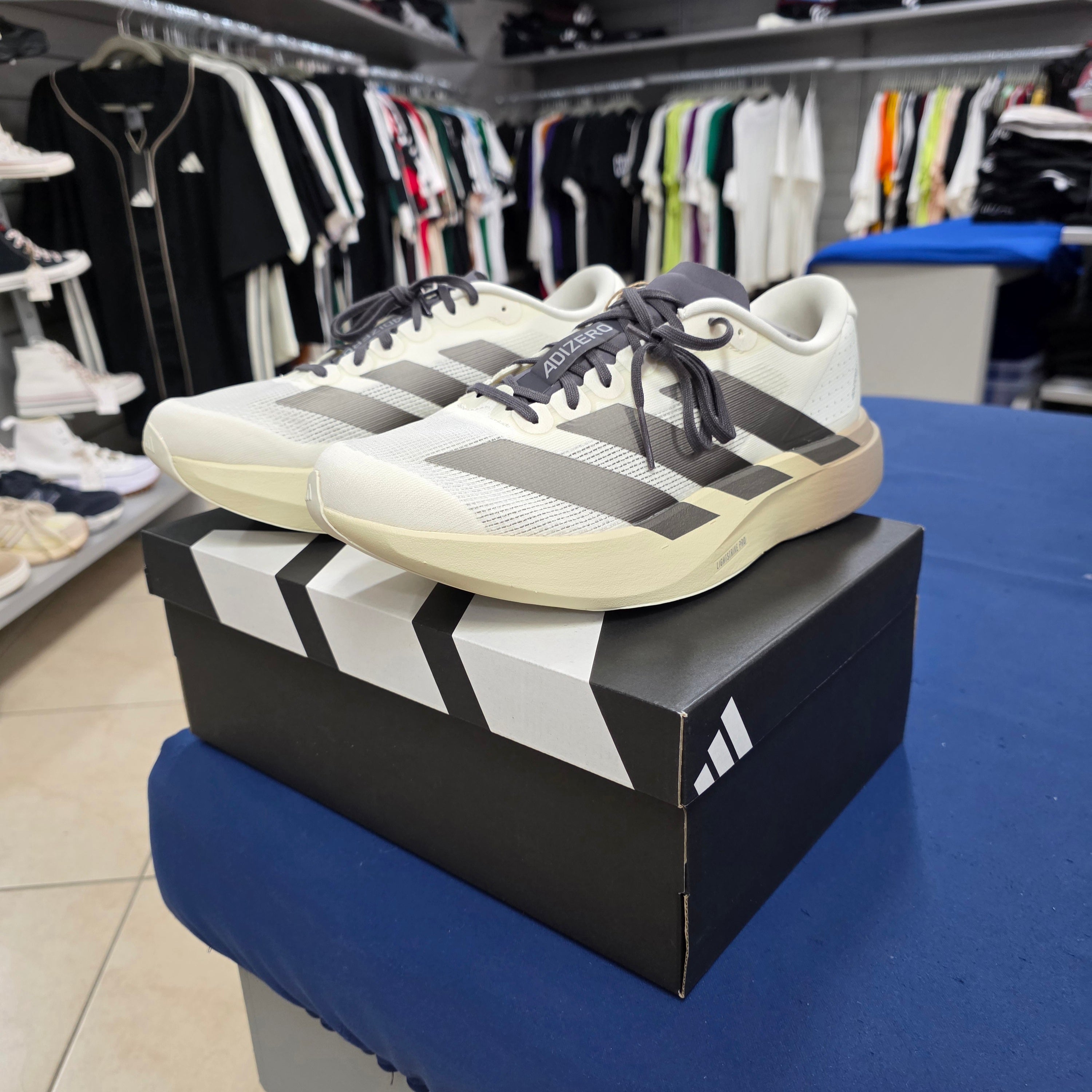 Scarpe Uomo Adidas Adizero Evo SL - Beige