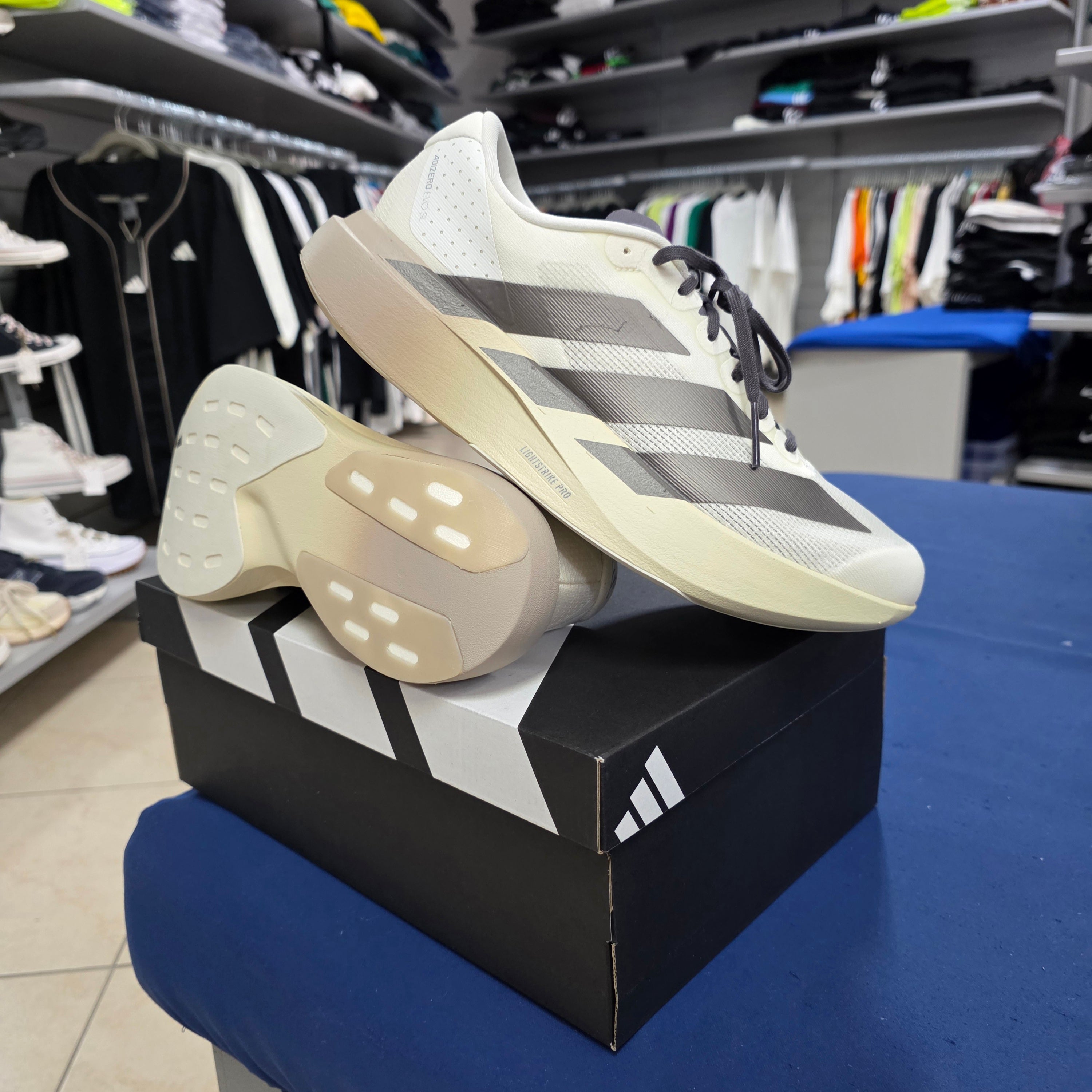 Scarpe Uomo Adidas Adizero Evo SL - Beige