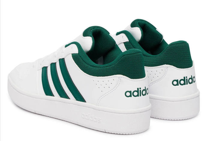 Scarpe Adidas Uomo Hoops Classic - Bianco/Verde