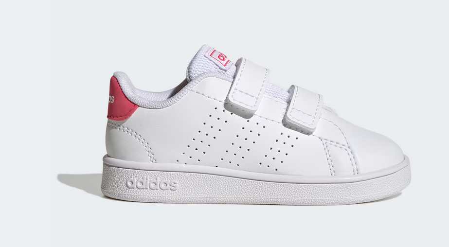 Scarpe Bambina Adidas Advantage CF I - Bianco