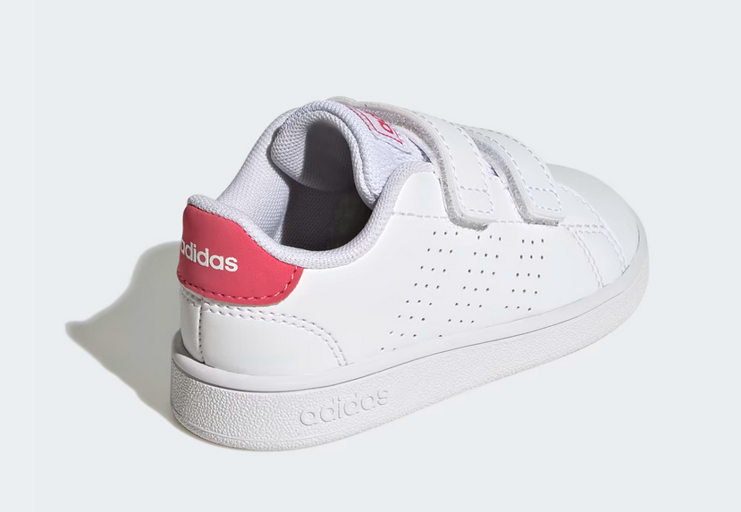 Scarpe Bambina Adidas Advantage CF I - Bianco