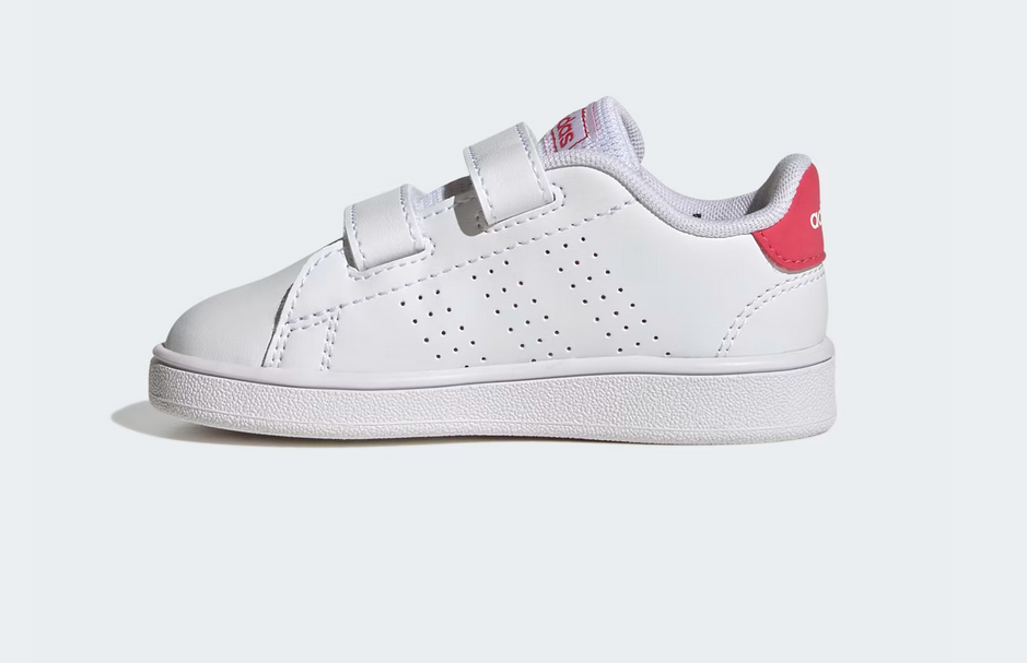 Scarpe Bambina Adidas Advantage CF I - Bianco