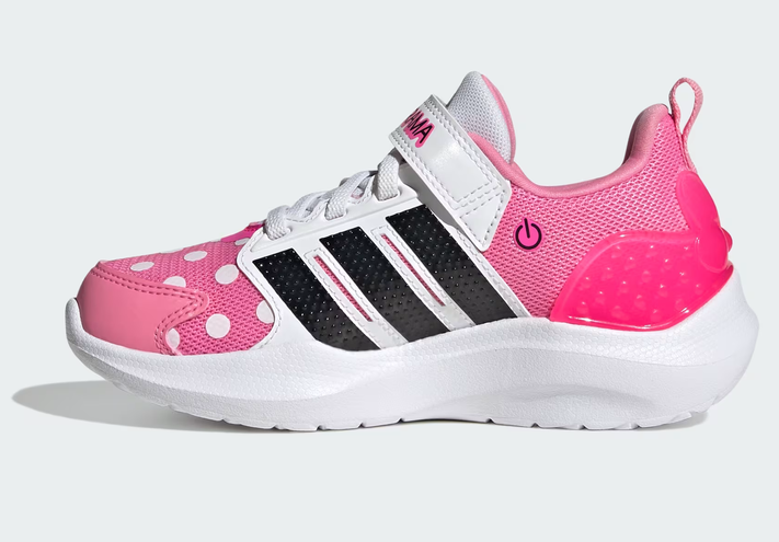 SCARPE Bambina ADIDAS DISNEY LIGHTORAMA MINNIE MOUSE EL C - Rosa/Bianco