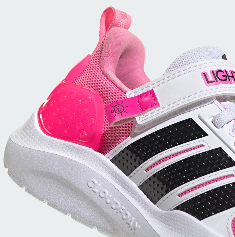 SCARPE Bambina ADIDAS DISNEY LIGHTORAMA MINNIE MOUSE EL C - Rosa/Bianco