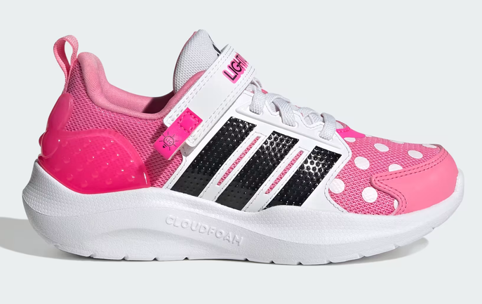 SCARPE Bambina ADIDAS DISNEY LIGHTORAMA MINNIE MOUSE EL C - Rosa/Bianco