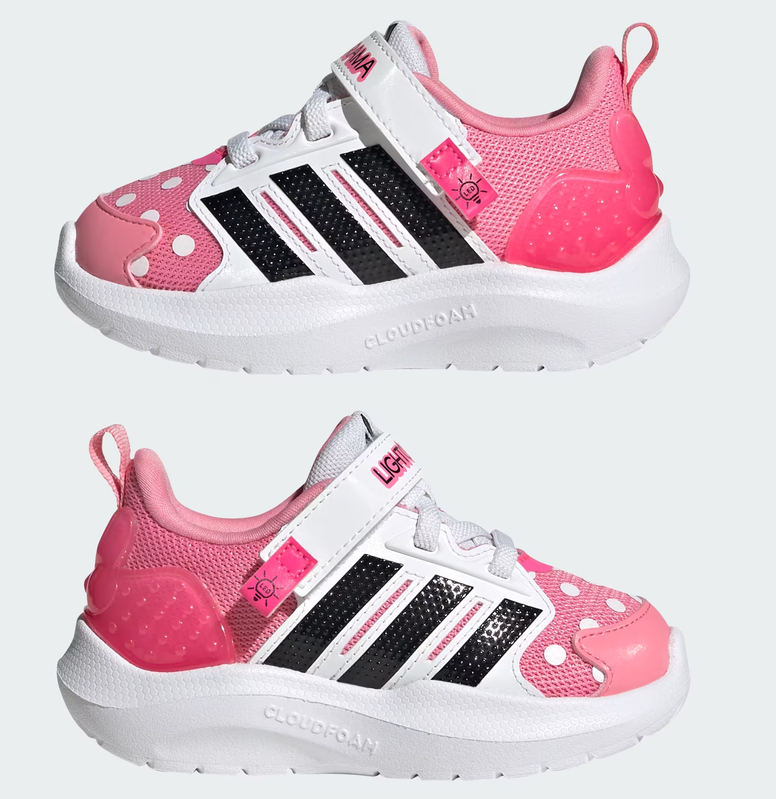 SCARPE Bambina ADIDAS DISNEY LIGHTORAMA MINNIE MOUSE - Rosa/Bianco