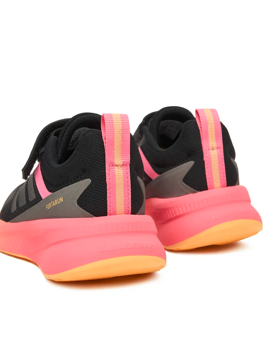 Scarpe Bambina Adidas FortaRun 4.0 - Nero