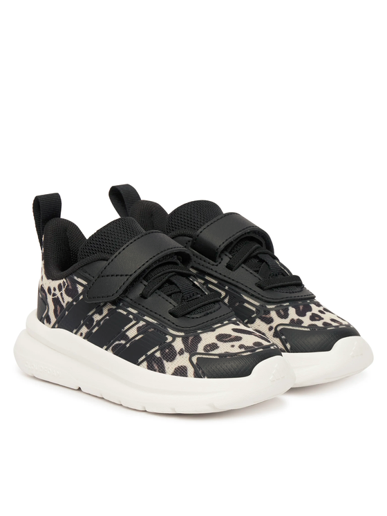 Scarpe bambina Adidas Tensaur Run 4.0 EL I - NERO