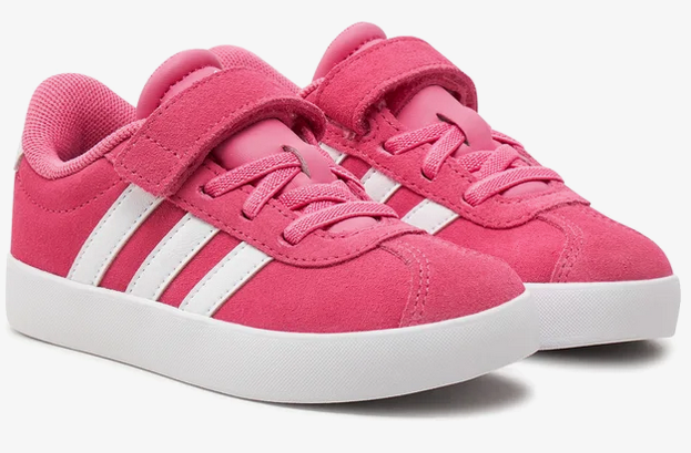 Scarpe Bambina Adidas VL Court 3.0 - Fucsia