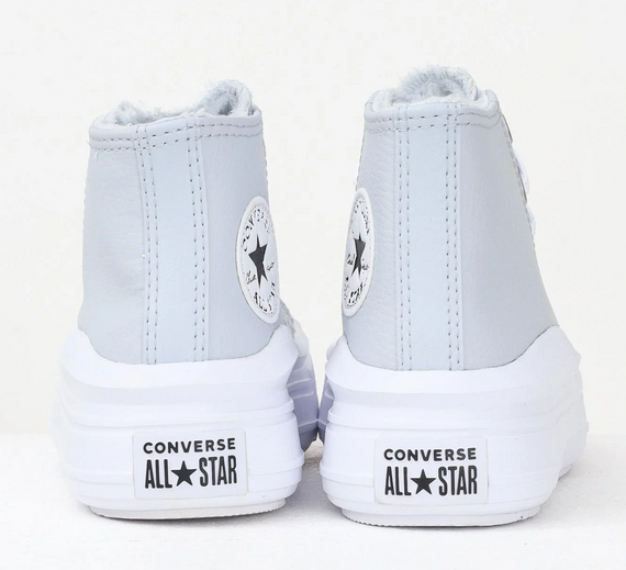 Scarpe Bambina Converse Chuck Taylor All Star Move Platform - Grigio