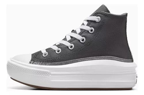Scarpe Bambina Converse Chuck Taylor All Star Move Glitter - Nero