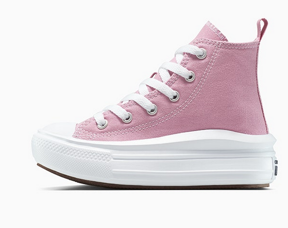Scarpe Bambina Converse Chuck Taylor All Star Move Platform - Rosa