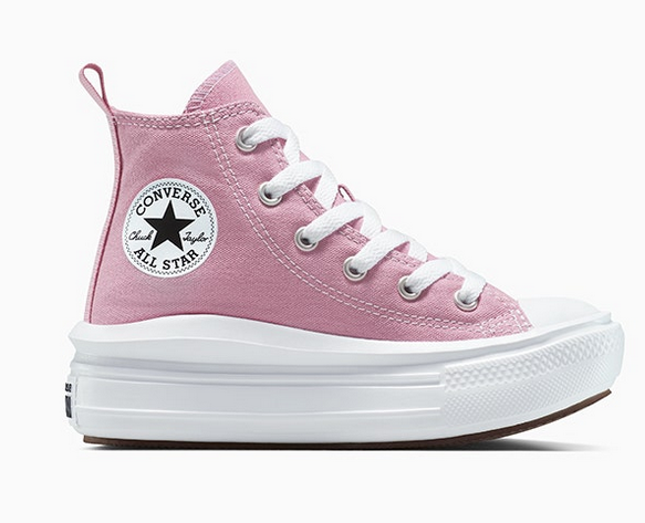 Scarpe Bambina Converse Chuck Taylor All Star Move Platform - Rosa