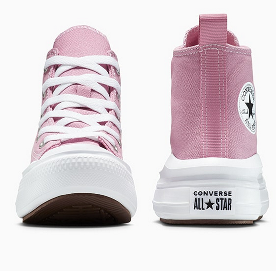 Scarpe Bambina Converse Chuck Taylor All Star Move Platform - Rosa