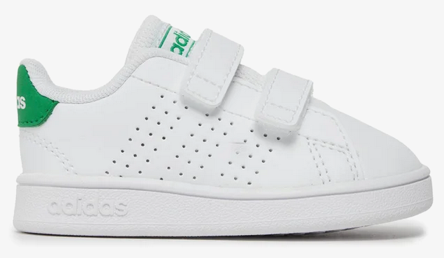 Scarpe Bambino Adidas Advantage Lifestyle Court Two Hook-and-Loop - Bianco