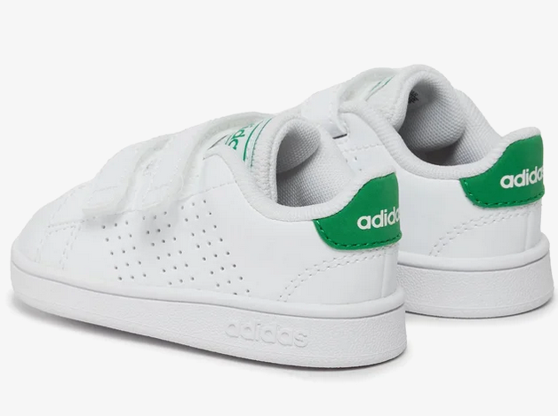 Scarpe Bambino Adidas Advantage Lifestyle Court Two Hook-and-Loop - Bianco