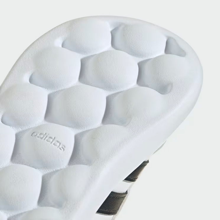 Scarpe Bambino Adidas Grand Court Mid - Bianco/Nero