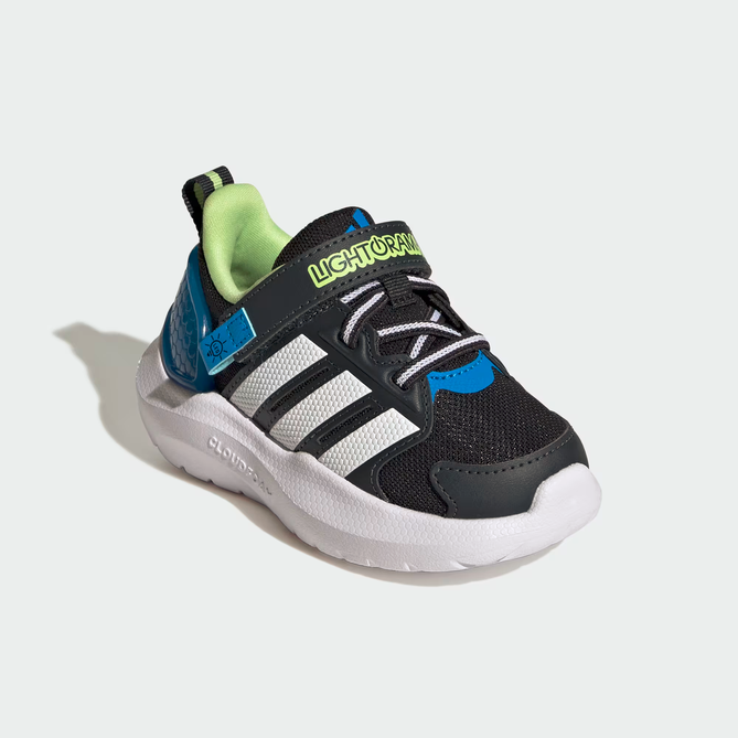 Scarpe Bambino Adidas LIGHTORAMA RNR EL C - BLU/BIANCO/NERO