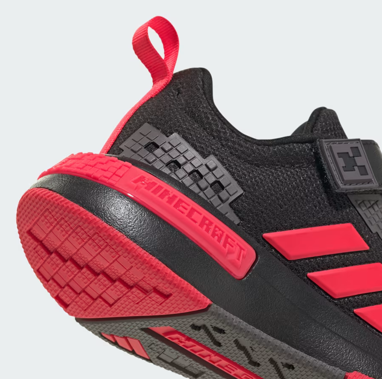 Scarpe Bambino Adidas MINECRAFT PRO - Nero/Rosso