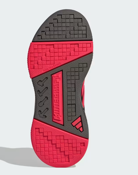 Scarpe Bambino Adidas MINECRAFT PRO - Nero/Rosso
