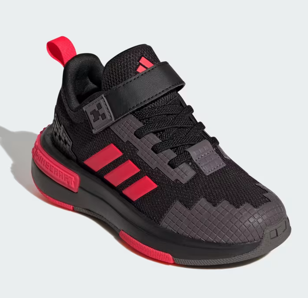 Scarpe Bambino Adidas MINECRAFT PRO - Nero/Rosso
