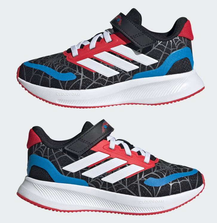 Scarpe Bambino Adidas Runfalcon Spider-Man EL I - Nero