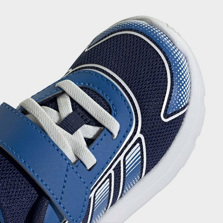 Scarpe Bambino Adidas TENSAUR RUN 4.0 EL I - BLU/BIANCO