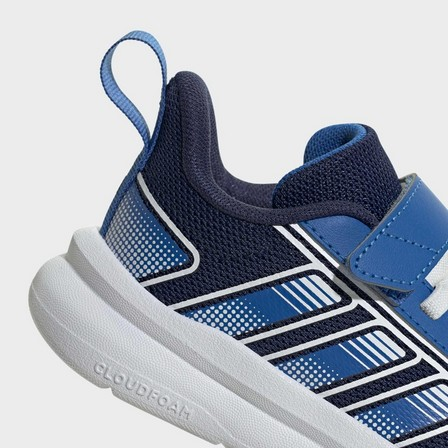 Scarpe Bambino Adidas TENSAUR RUN 4.0 EL I - BLU/BIANCO