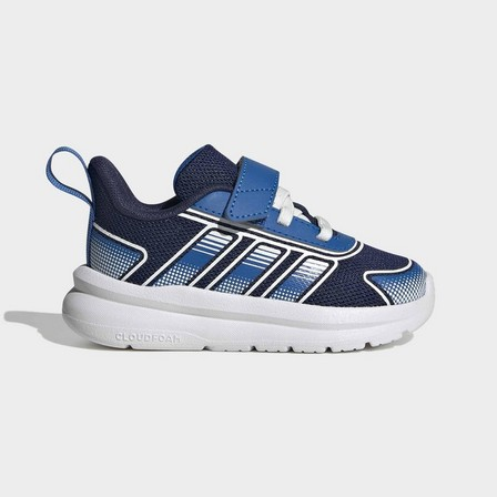 Scarpe Bambino Adidas TENSAUR RUN 4.0 EL I - BLU/BIANCO