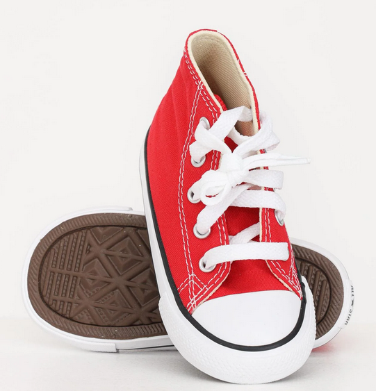Scarpe Bambino Converse Chuck Taylor All Star baby - Rosso
