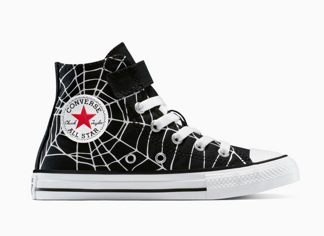 Scarpe Bambino Converse Chuck Taylor All Star Spiderweb Easy On - Nero