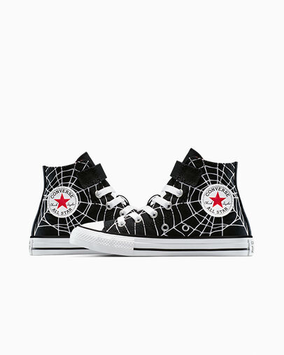 Scarpe Bambino Converse Chuck Taylor All Star Spiderweb Easy On - Nero