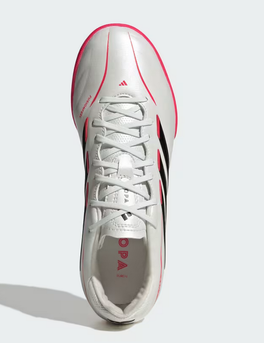 Scarpe Calcetto Bambino Adidas Copa Pure IV League TF - Bianco