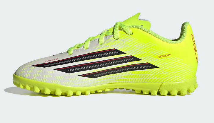 Scarpe Calcetto Bambino Adidas F50 CLUB - Giallo Fluo