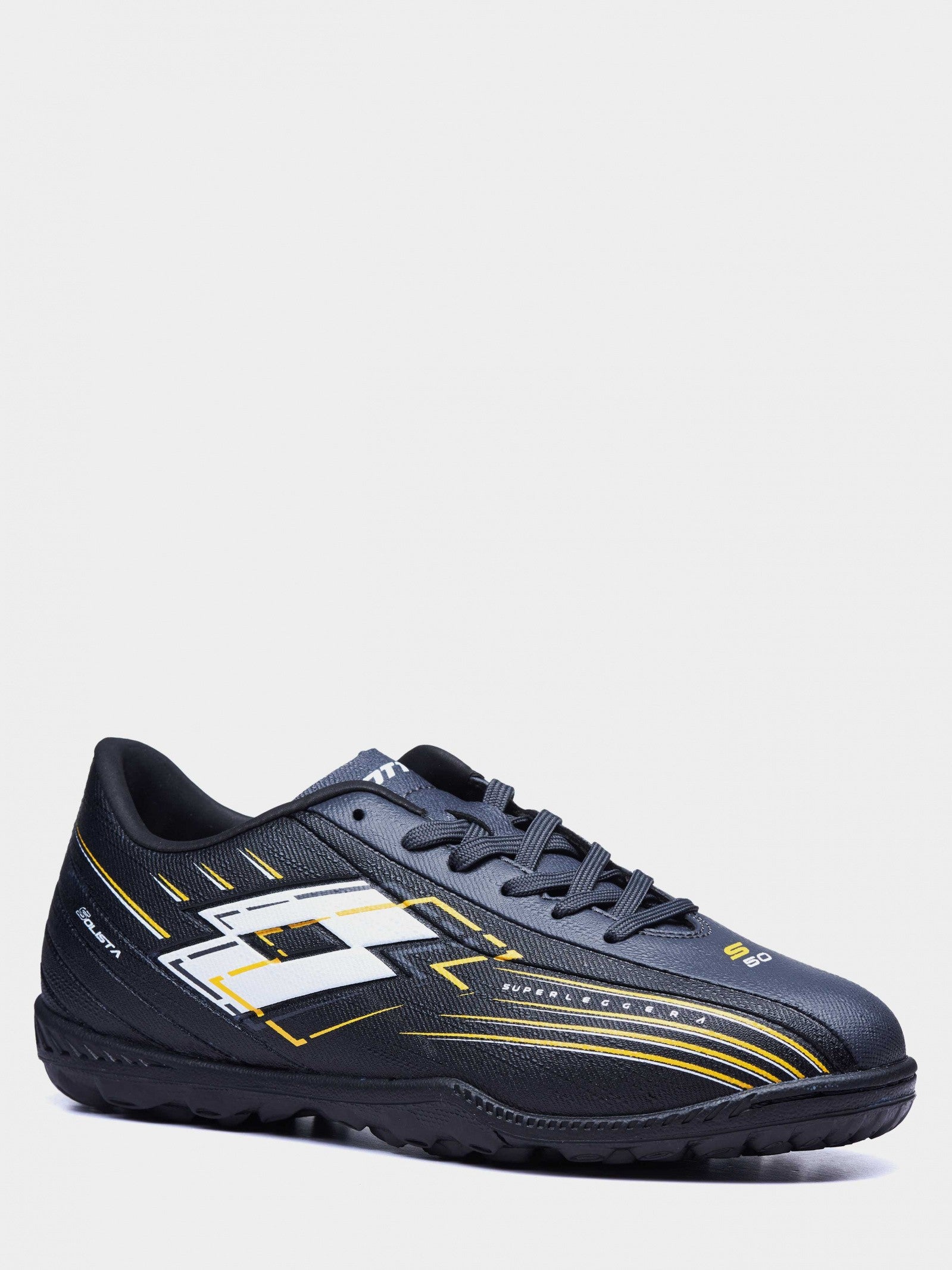 Scarpe Calcetto Lotto Bambino Solista 700 VII TF JR - Nero