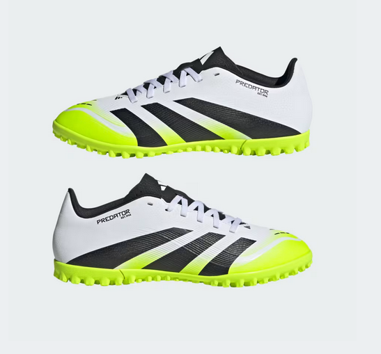 Scarpe Calcetto Uomo Adidas Predator Club TF - Bianco