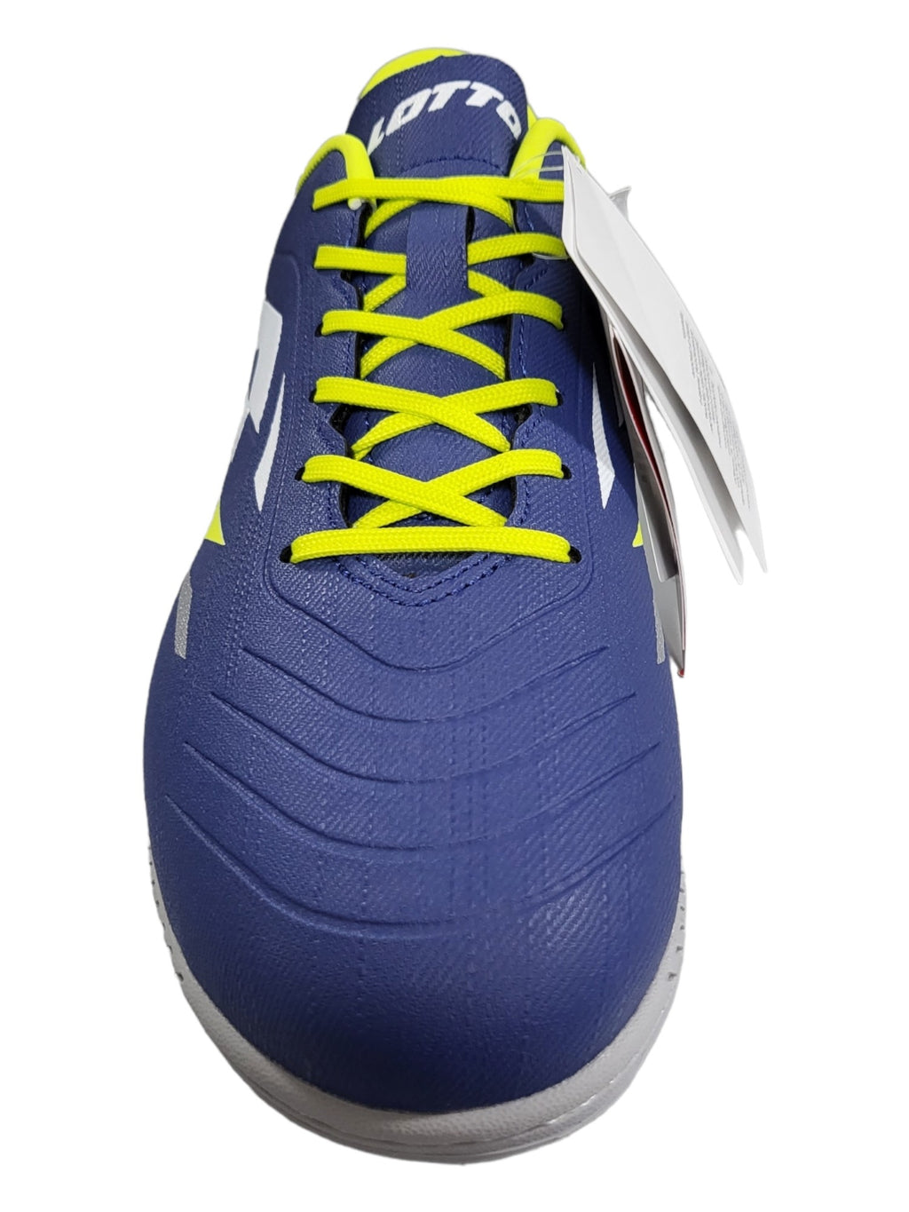 SCARPE CALCETTO UOMO LOTTO SOLISTA 700 VI TF-PELLE-BLU-218134-9GM