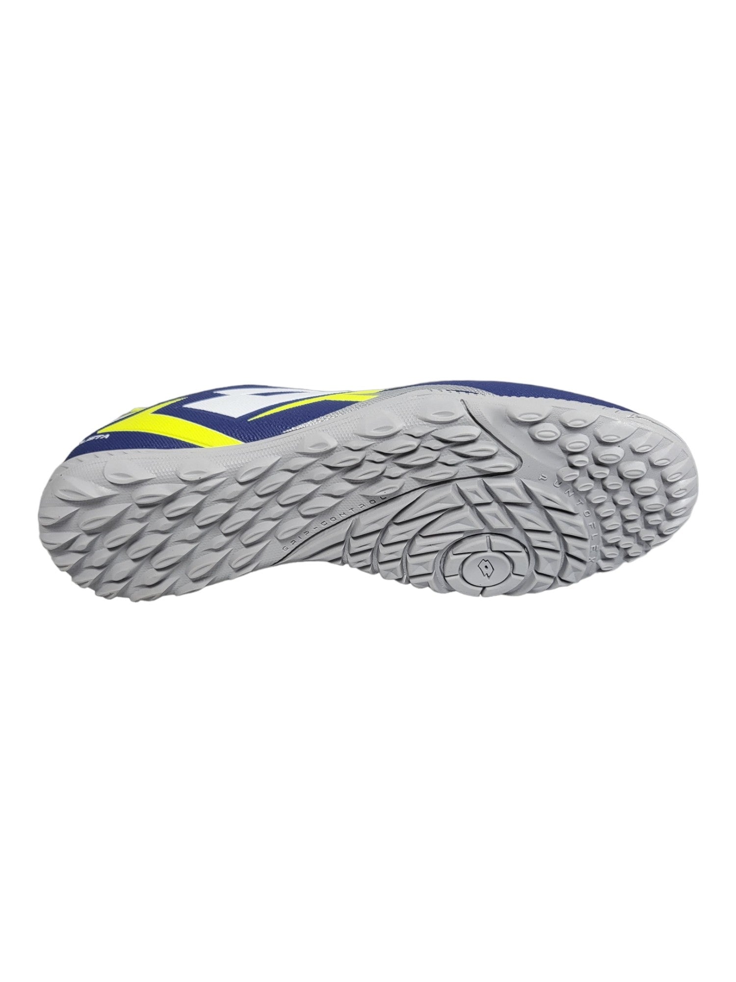 SCARPE CALCETTO UOMO LOTTO SOLISTA 700 VI TF-PELLE-BLU-218134-9GM