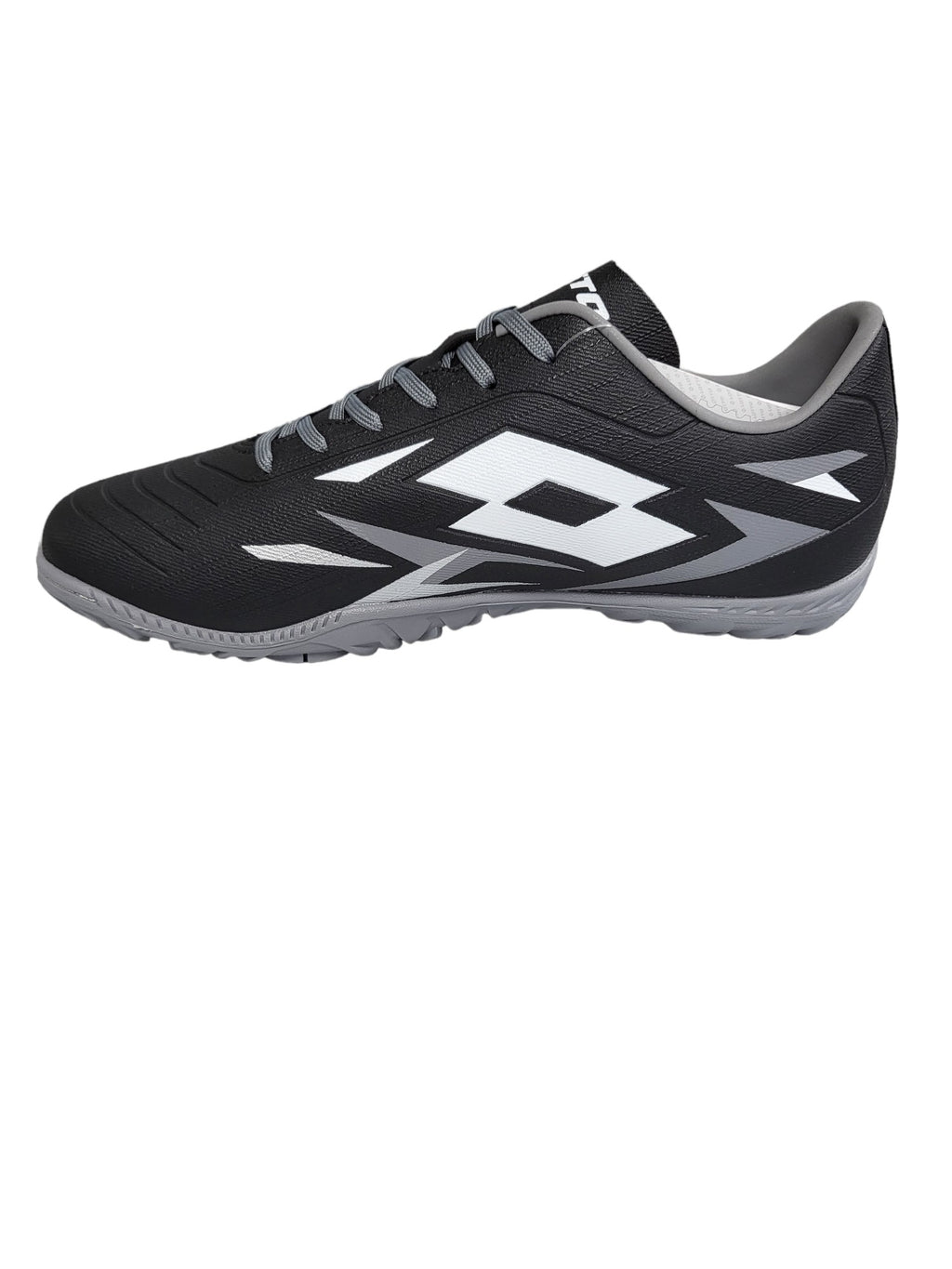 SCARPE CALCETTO UOMO LOTTO SOLISTA 700 VI TF-PELLE-NERO-218134-9GK