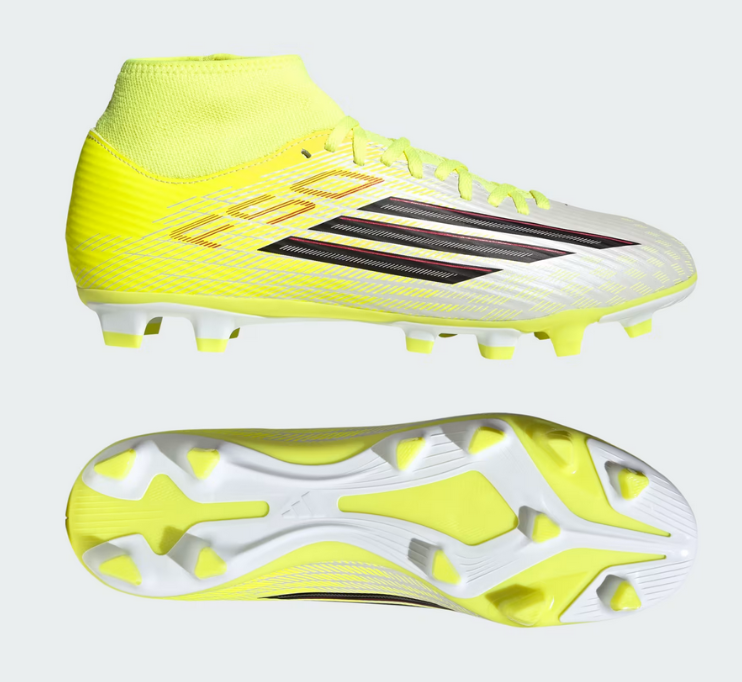 Scarpe Calcio Adidas F50 CLUB Mid - Giallo Fluo