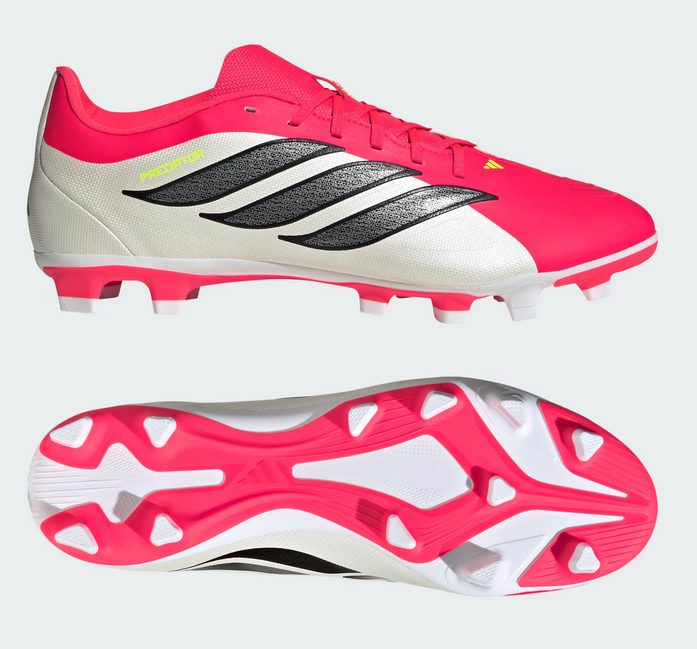 Scarpe Calcio Adidas Predator Club FG/MG - Bianco/Fucsia