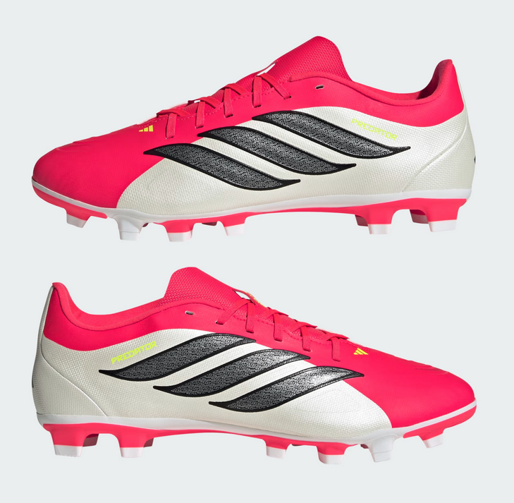 Scarpe Calcio Adidas Predator Club FG/MG - Bianco/Fucsia