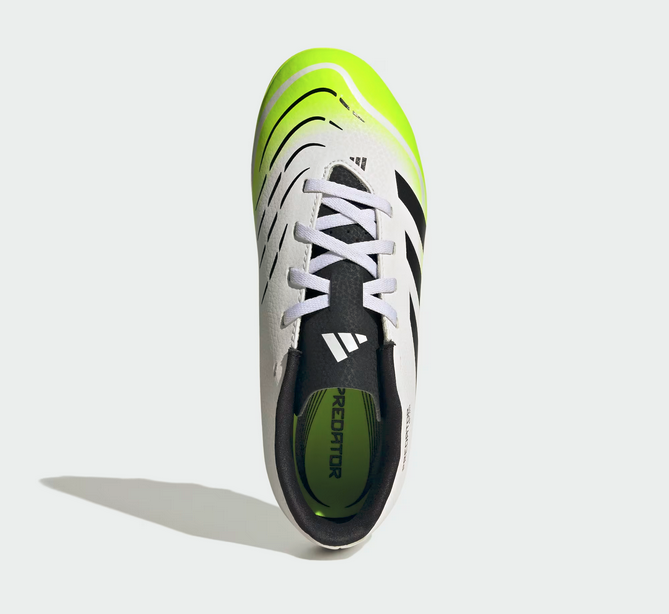 Scarpe Calcio Bambino Adidas Predator Club FG/MG - Bianco