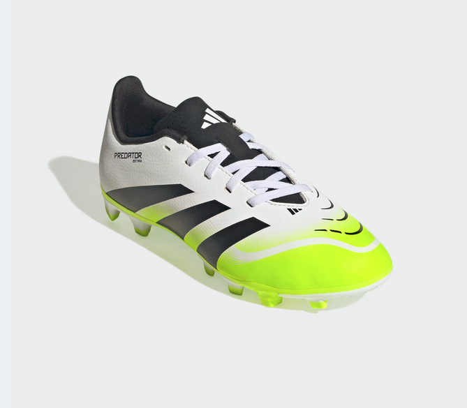 Scarpe Calcio Bambino Adidas Predator Club FG/MG - Bianco