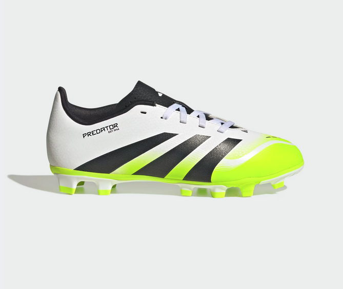 Scarpe Calcio Bambino Adidas Predator Club FG/MG - Bianco
