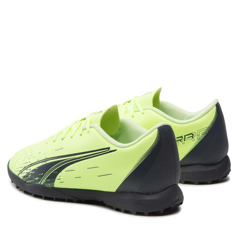 SCARPE CALCETTO PUMA ULTRA PLAY TT-PELLE-VERDE FLUO-106909-01